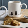 Two Cats Together Mug Limited Edition, thumbnail 3 of 4