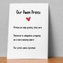 Personalised Poem For Daddy, Fathers Day Dad Print, thumbnail 4 of 5