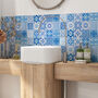 Mix And Match Ceramic Tiles Cheerful Blue Mix, thumbnail 1 of 9