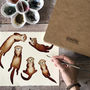 Otter Wrapping Paper Set, thumbnail 9 of 9