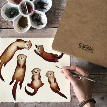 Otter Wrapping Paper Set, 9 of 9