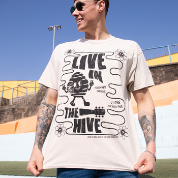 Live In The Hive Unsiex Festival T Shirt, 2 of 3