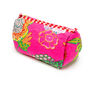Serendipity Cotton Cosmetic Case Tropical Fuchsia, thumbnail 2 of 3
