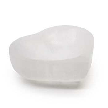 Selenite Heart Trinket Dish, 3 of 6