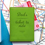 Ticket To Ride Personalised Oyster Travel Card Cover, thumbnail 6 of 11