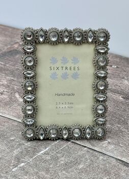 Sixtrees Maria Jewel Small Photo Frame, 2 of 3
