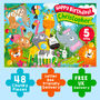Personalised Jungle Fun Birthday Jigsaw Puzzle, thumbnail 3 of 7