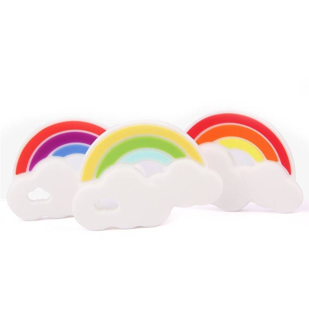 'rainbow' Baby Teether By The Good Karma Shop ...