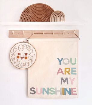 You Are My Sunshine Wall Hanging, 4 of 4