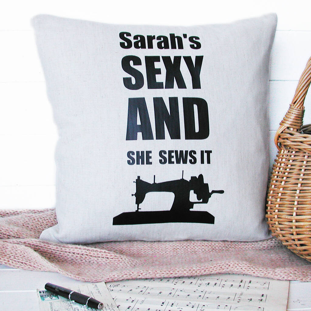 Sewing Cushion By Bags Not War