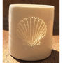 Porcelain Sea Shell Tea Light, thumbnail 1 of 2