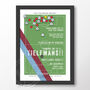 Aston Villa Tielemans Goal Poster, thumbnail 6 of 6
