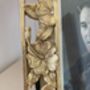 Gold Aged Filigree Flower Photo Frame – 6x4' 10x15cm Landscape Portrait, thumbnail 4 of 5