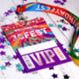 30 Fest 30th Birthday Party Vip Pass Lanyard Favours, thumbnail 1 of 8