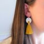 Handmade Tassel Earrings, thumbnail 2 of 12