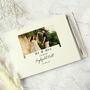 Personalised Photo Upload Hardback Guest Book And Pen, thumbnail 1 of 3