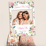 Elegant Floral Hen Party Sign And Photobooth Frame, thumbnail 2 of 4