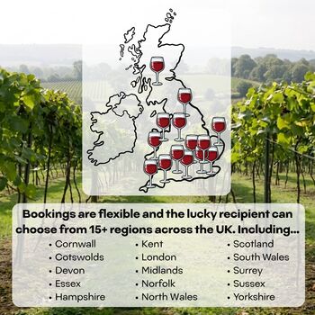 Vineyard Tour And Wine Tasting Experience For Two | 15+ UK Locations, 3 of 7