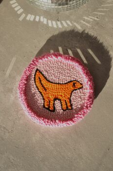 Lambanana Mug Rug, 4 of 8