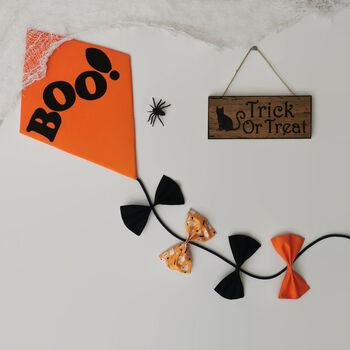 Boo Halloween Sign, Kite Wall Sign, 9 of 12