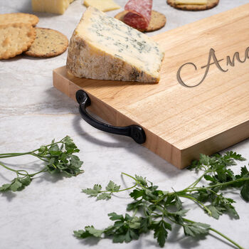Personalised Mr And Mrs Anniversary Serving Board, 3 of 4