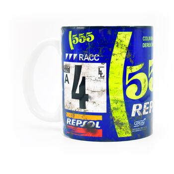 Colin Mcrae 1995 Impreza Rally Car Mug, 3 of 3