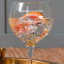 Personalised Engraved Gin Glass Graduation Gift For Daughter, thumbnail 1 of 5