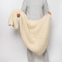 Louis Baby Blanket Beginner Knitting Kit, thumbnail 3 of 10