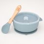 Silicone Baby Bowl And Spoon Set, thumbnail 4 of 8