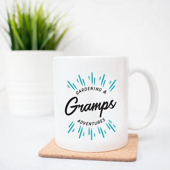 Personalised Grandad's Favourite Things Enamel Mug, 2 of 3