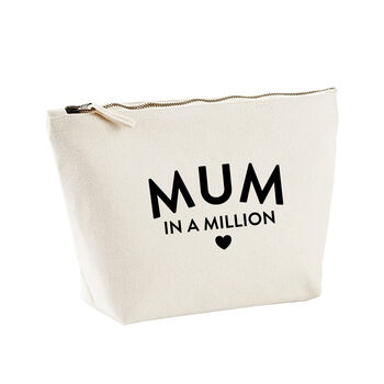 Gift For Mum In A Million Make Up Bag, 4 of 4