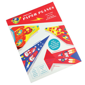 Pack Of 20 Origami Paper Plane Kits, 2 of 4