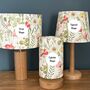Alda Multi Spring Flowers Tall Cylinder Lampshade, thumbnail 11 of 11