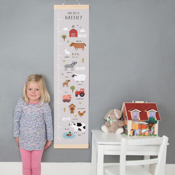 Personalised Farm Height Chart, 2 of 7