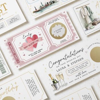 Valentines Day Dinner Date Voucher For Her, 4 of 4