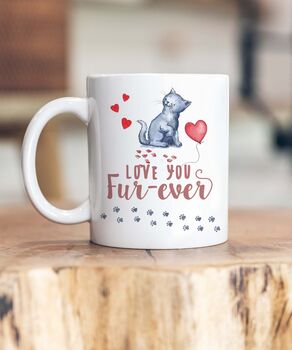 Cat Breed Furever Ceramic Mug, 5 of 6