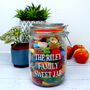 Family Personalised Retro Sweets Jar, thumbnail 1 of 3