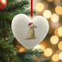 Labrador Yellow Ceramic Bauble, thumbnail 4 of 4