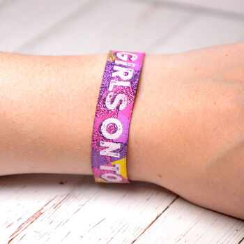Girls On Tour Festival Style Party Wristbands, 4 of 4