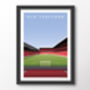 Manchester United Old Trafford Poster, thumbnail 8 of 8