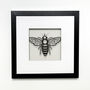 Framed Papercut Manchester Bee Art, thumbnail 2 of 7