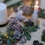 Natural Assortment Of Pine Cones White Christmas, thumbnail 5 of 5