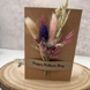 Mothers Day Card With A Posy Of Dried Flowers, thumbnail 3 of 6