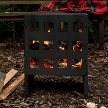 Square Foldable Firebasket, 3 of 3