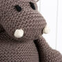Giant Annie The Hippo Knitting Kit, thumbnail 5 of 11