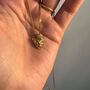 18k Gold Plated Lioness Head Charm Pendant Necklace, thumbnail 5 of 7