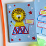 Party Bag Mini Circus Lion Notebook Or Stocking Filler, thumbnail 2 of 3