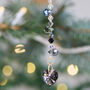 Black Heart Crystal Hanger, thumbnail 1 of 3