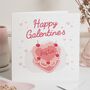 Personalised Galentines Day Cake Card For Best Friend, thumbnail 1 of 7