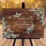 Personalised Wedding Welcome Sign, thumbnail 1 of 2